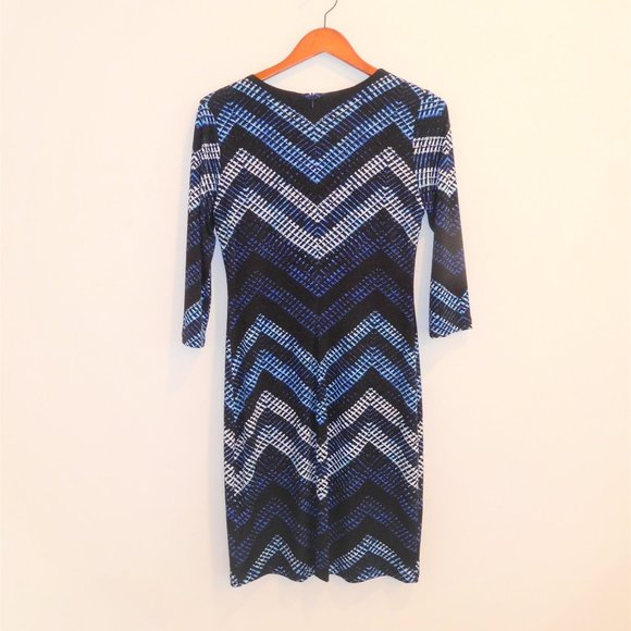 Chevron Print Dress - Picture 4 of 5